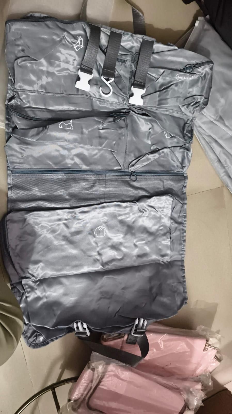 Foldable Hanging Travel Storage Bag | Multi-Pocket Organizer.