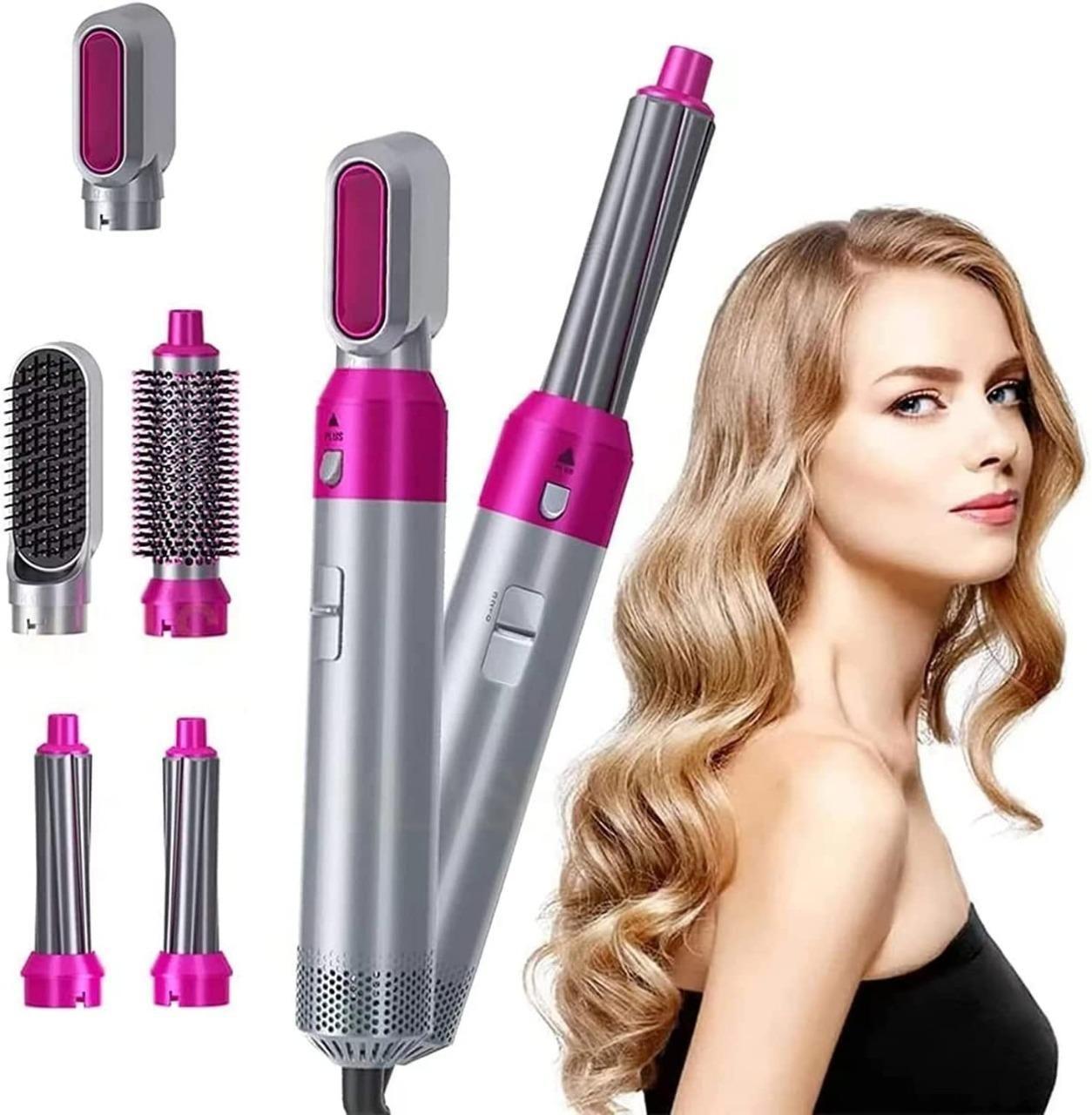 5-in-1 Multifunctional Hair Styling Tool | Hot Air Dryer & Curler
