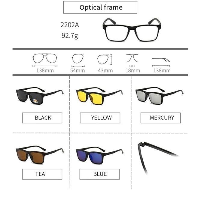 🕶️ Light-Sensitive Fashion Eyeglasses