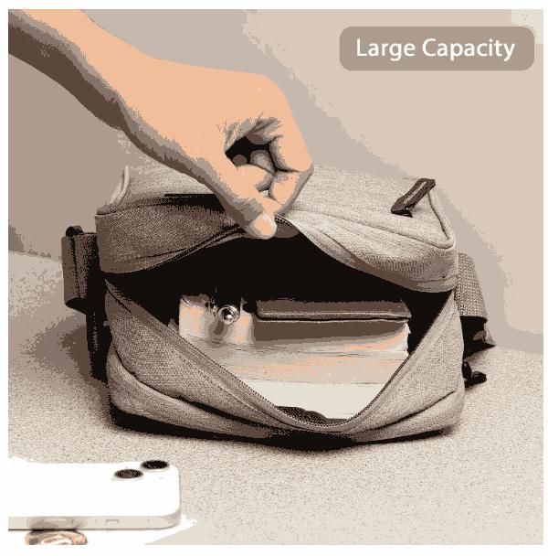 Men’s Stylish Sling Bag | Shoulder Bag with Multiple Compartments.