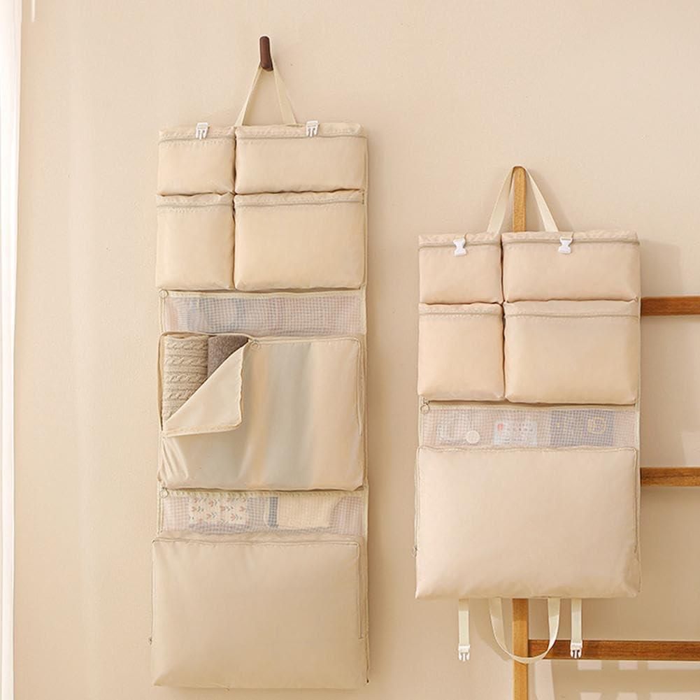 Foldable Hanging Travel Storage Bag | Multi-Pocket Organizer.